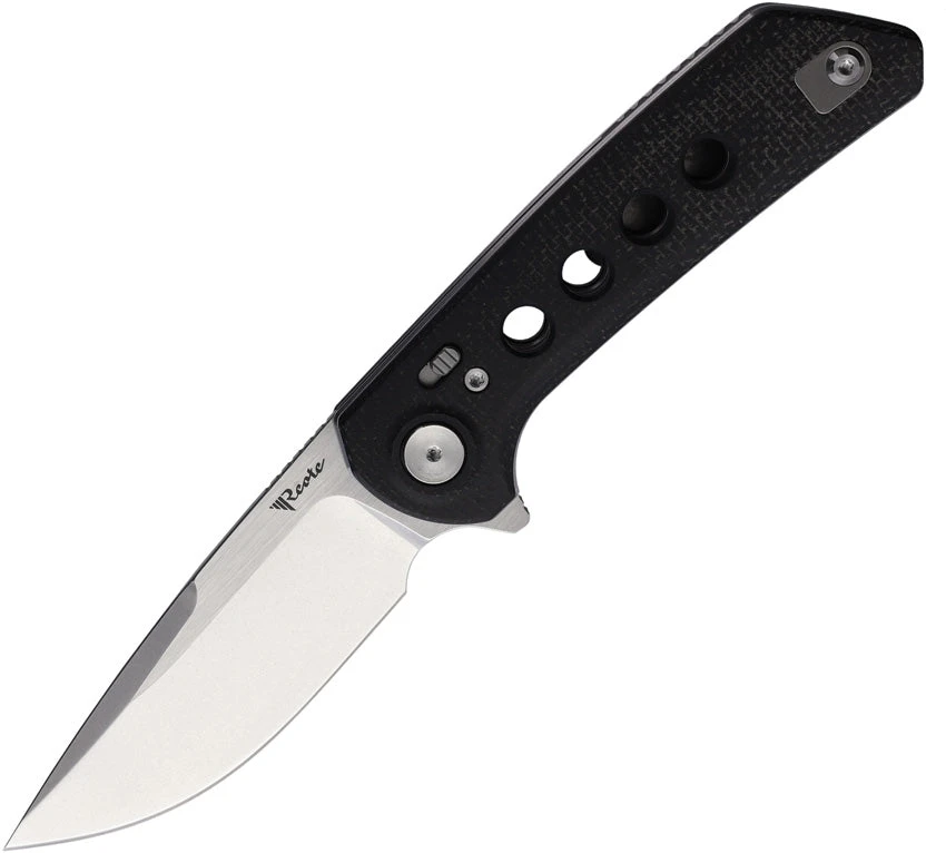 Reate Knives PL-XF Pivot Lock Blk Mic SW 3 Reate Knives PL-XF Pivot Lock Blk Mic SW