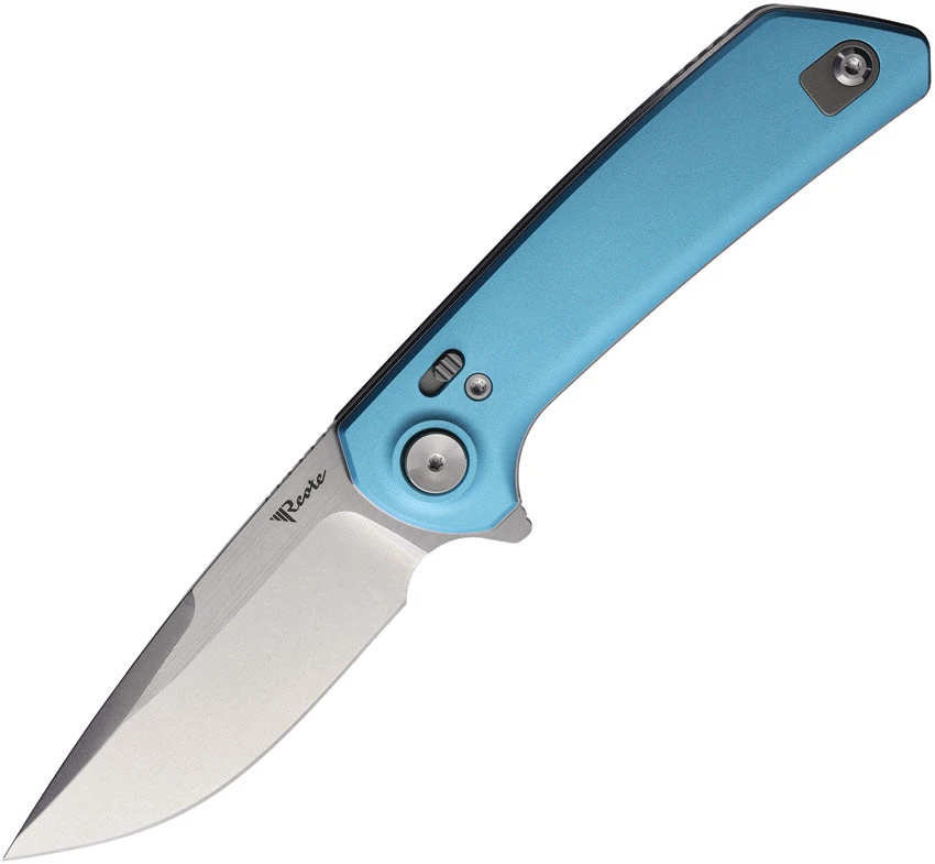 Reate Knives PL-XF Pivot Lock Blue 3 Reate Knives PL-XF Pivot Lock Blue