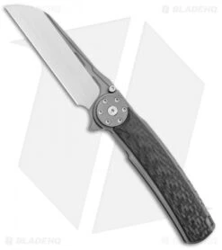 Reate Knives Reate J.A.C.K. 2.0 Integral Frame Lock Knife Blasted Ti/CF (3.94" Satin)