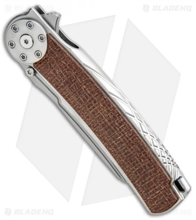 Reate Knives Reate J.A.C.K. 2.0 Integral Frame Lock Knife Wire Wheel Ti/Micarta (3.94" Satin) 4 Reate Knives Reate J.A.C.K. 2.0 Integral Frame Lock Knife Wire Wheel Ti/Micarta (3.94" Satin) - Image 2