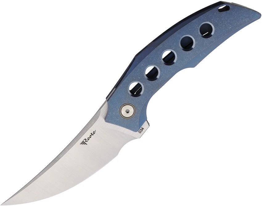 Reate Knives Velocity Framelock Blue 3 Reate Knives Velocity Framelock Blue
