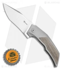 Reate Knives Reate Bharucha T3000 Frame Lock Green Micarta/Ti Blue Screws (3" Satin) 9 Reate Knives Reate Bharucha T3000 Frame Lock Green Micarta/Ti Blue Screws (3" Satin) -Reate Knives Reate Bharucha T3000 Frame Lock Green Micarta Ti Blue Screws 3in Satin BHQ 115099 LS Bottlecap