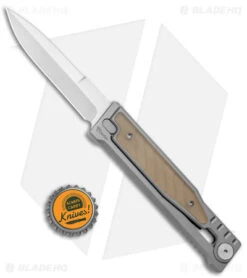 Reate Knives Reate EXO Double Edge Gravity Knife Titanium/Amber Ultem (3.75" Satin/SW ELMAX) 13 Reate Knives Reate EXO Double Edge Gravity Knife Titanium/Amber Ultem (3.75" Satin/SW ELMAX) -Reate Knives Reate EXO DE Gravity Knife Ti Amber Ultem Satin BHQ 142274 jr bottlecap