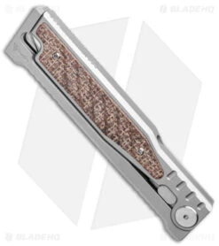 Reate Knives Reate EXO D/E Gravity Knife Titanium/Burlap Micarta (3.75" Satin) 10 Reate Knives Reate EXO D/E Gravity Knife Titanium/Burlap Micarta (3.75" Satin) -Reate Knives Reate EXO DE Gravity Knife Ti Burlap Micarta Satin BHQ 175241 jr spine