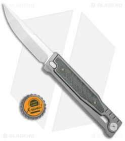 Reate Knives Reate EXO Drop Point Gravity Knife Titanium/Black Micarta (3.75" Satin) 13 Reate Knives Reate EXO Drop Point Gravity Knife Titanium/Black Micarta (3.75" Satin) -Reate Knives Reate EXO DP Gravity Knife Ti Black Micarta Satin BHQ 140056 jr bottlecap