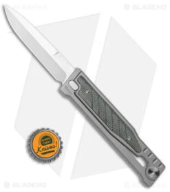 Reate Knives Reate EXO Double Edge Gravity Knife Titanium/Black Micarta (3.75" Satin) 13 Reate Knives Reate EXO Double Edge Gravity Knife Titanium/Black Micarta (3.75" Satin) -Reate Knives Reate EXO Double Edge Gravity Knife Ti Black Micarta Satin BHQ 137474 jr bottlecap