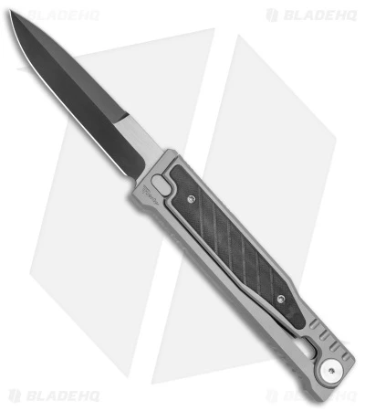 Reate Knives Reate EXO Gravity Bayonet Knife Titanium/Black G-10 (3.75" Two Tone PVD) 3 Reate Knives Reate EXO Gravity Bayonet Knife Titanium/Black G-10 (3.75" Two Tone PVD)