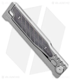 Reate Knives Reate EXO Tanto Gravity Knife Titanium/Black Micarta (3.75" Stonewash) 11 Reate Knives Reate EXO Tanto Gravity Knife Titanium/Black Micarta (3.75" Stonewash) -Reate Knives Reate EXO Gravity Tanto Ti Black Micarta SW BHQ 177306 jr spine