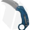 Reate Knives Reate EXO-K Gravity Karambit Button Lock Knife Blue Aluminum (3.1" Stonewash) 1 Reate Knives Reate EXO-K Gravity Karambit Button Lock Knife Blue Aluminum (3.1" Stonewash) -Reate Knives Reate EXO K Gravity Karambit Button Lock Knife Blue Aluminum 3in SW BHQ 190302 td large