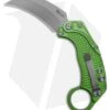 Reate Knives Reate EXO-K Gravity Karambit Button Lock Knife Oxidized Green Aluminum (3.1" SW) 2 Reate Knives Reate EXO-K Gravity Karambit Button Lock Knife Oxidized Green Aluminum (3.1" SW) -Reate Knives Reate EXO K Gravity Karambit Button Lock Knife Oxidized Green Aluminum 3in SW BHQ 192744 td large