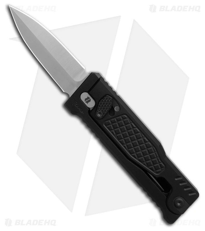 Reate Knives Reate EXO-Mini Dagger Gravity Knife Black Aluminum (2.625" Satin) 2 Reate Knives Reate EXO-Mini Dagger Gravity Knife Black Aluminum (2.625" Satin)