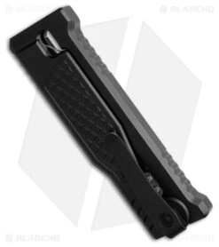 Reate Knives Reate EXO-Mini Dagger Gravity Knife Black Aluminum (2.625" Satin) 6 Reate Knives Reate EXO-Mini Dagger Gravity Knife Black Aluminum (2.625" Satin) -Reate Knives Reate EXO Mini Dagger Gravity Knife Black Aluminum 2.625in Satin BHQ 218036 hd side large