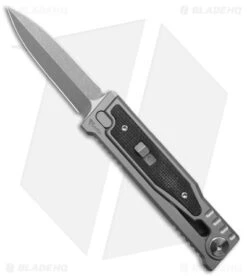 Reate Knives Reate EXO-M Double Edge Gravity Knife Titanium/Black Micarta (2.95" SW)
