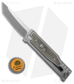 Reate Knives Reate EXO-M Tanto Gravity Knife Titanium/Green Micarta (2.95" SW) 9 Reate Knives Reate EXO-M Tanto Gravity Knife Titanium/Green Micarta (2.95" SW) -Reate Knives Reate Exo M Tanto Gravity Knife Ti Green Micarta 2in SW BHQ 181239 td size