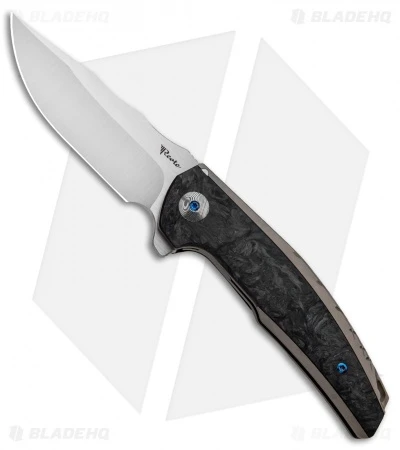Reate Knives Reate J.A.C.K. Integral Knife Bronze Titanium/Marble Carbon Fiber (3.94" Satin) 3 Reate Knives Reate J.A.C.K. Integral Knife Bronze Titanium/Marble Carbon Fiber (3.94" Satin)