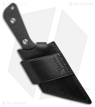 Reate Knives Reate Jim Skeleton Tibia Fixed Blade Knife Carbon Fiber (3.8" Satin) Limited 3 Reate Knives Reate Jim Skeleton Tibia Fixed Blade Knife Carbon Fiber (3.8" Satin) Limited - Image 3