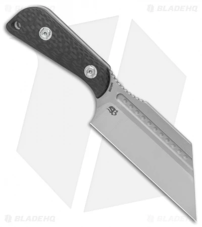 Reate Knives Reate Jim Skeleton Tibia Fixed Blade Knife Carbon Fiber (3.8" Satin) Limited 2 Reate Knives Reate Jim Skeleton Tibia Fixed Blade Knife Carbon Fiber (3.8" Satin) Limited - Image 2