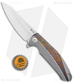 Reate Knives Reate K-1 Frame Lock Flipper Knife Titanium/Mokuti (3.8" M390 Hand Satin) 9 Reate Knives Reate K-1 Frame Lock Flipper Knife Titanium/Mokuti (3.8" M390 Hand Satin) -Reate Knives Reate K 1 FL Ti Mokuti Hand Satin BHQ 74962 jr bottlecap