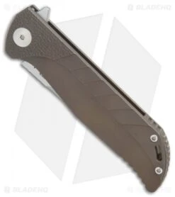 Reate Knives Reate K-2 Frame Lock Knife Stepped Bronze Titanium (3.8" Satin) 8 Reate Knives Reate K-2 Frame Lock Knife Stepped Bronze Titanium (3.8" Satin) -Reate Knives Reate K 2 stepped bronze ti satin BHQ 74976 er spine