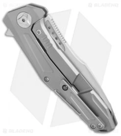 Reate Knives Reate K-3 Tanto Frame Lock Flipper Knife Ti/Mokuti (3.875" Satin) 8 Reate Knives Reate K-3 Tanto Frame Lock Flipper Knife Ti/Mokuti (3.875" Satin) -Reate Knives Reate K 3 tanto ti mokuti satin BHQ 74980 er side