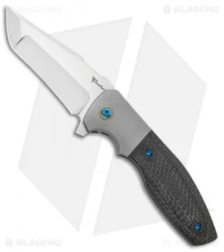 Reate Knives Reate Kirby Lambert Augustus Bolster Lock Knife Carbon Fiber (3.6" Satin)