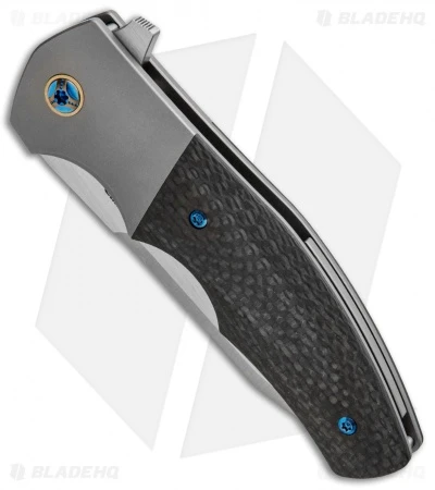 Reate Knives Reate Kirby Lambert Crossroads Liner Lock Knife Gray Ti/CF (3.54" Satin) 4 Reate Knives Reate Kirby Lambert Crossroads Liner Lock Knife Gray Ti/CF (3.54" Satin) - Image 2