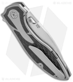 Reate Knives Reate Kirby Lambert Iron-X Frame Lock Knife Carbon Fiber (3.25" Satin M390) 8 Reate Knives Reate Kirby Lambert Iron-X Frame Lock Knife Carbon Fiber (3.25" Satin M390) -Reate Knives Reate Kirby Lambert Iron X CF BHQ 174937 jr side