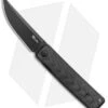 Reate Knives Bushido Liner Lock Knife Black Titanium CF (2.8" Black) 1 Reate Knives Bushido Liner Lock Knife Black Titanium CF (2.8" Black) -Reate Knives Reate Knives Bushido LL Black Ti CF Black BHQ 115126 jr