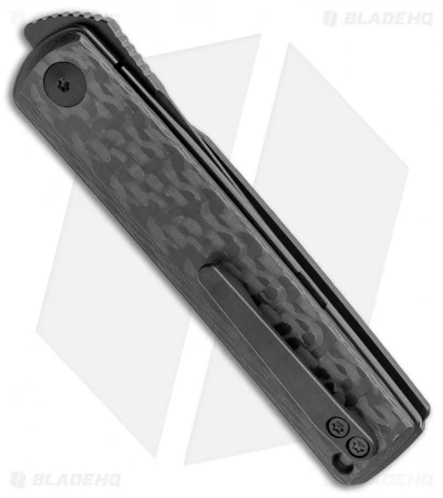 Reate Knives Bushido Liner Lock Knife Black Titanium CF (2.8" Black) 5 Reate Knives Bushido Liner Lock Knife Black Titanium CF (2.8" Black) - Image 3