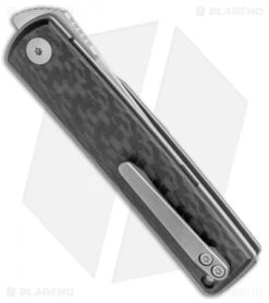 Reate Knives Bushido Liner Lock Knife Titanium CF (2.8" Hand Satin) 8 Reate Knives Bushido Liner Lock Knife Titanium CF (2.8" Hand Satin) -Reate Knives Reate Knives Bushido LL Ti CF Hand Satin BHQ 115124 jr side