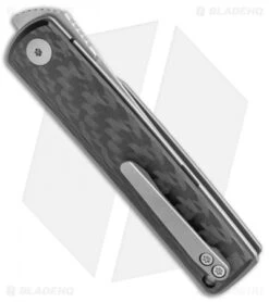 Reate Knives Bushido Liner Lock Knife Titanium CF (2.8" Stonewashed) 8 Reate Knives Bushido Liner Lock Knife Titanium CF (2.8" Stonewashed) -Reate Knives Reate Knives Bushido LL Ti CF SW BHQ 115125 jr side