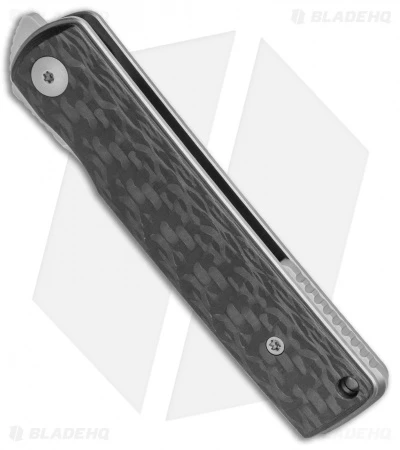 Reate Knives Bushido Liner Lock Knife Titanium CF (2.8" Stonewashed) 4 Reate Knives Bushido Liner Lock Knife Titanium CF (2.8" Stonewashed) - Image 2