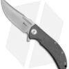 Reate Knives Faisal Yamin Valhalla Frame Lock Knife Titanium (3.8" Stonewash) -Reate Knives Reate Knives Faisal Yamin Valhalla FL Patterned Ti SW BHQ 83621 jr