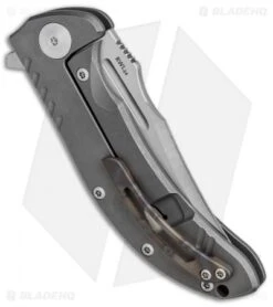 Reate Knives Faisal Yamin Valhalla Frame Lock Knife Patterned Ti (3.8" Satin) 8 Reate Knives Faisal Yamin Valhalla Frame Lock Knife Patterned Ti (3.8" Satin) -Reate Knives Reate Knives Faisal Yamin Valhalla FL Patterned Ti Satin BHQ 83620 jr side