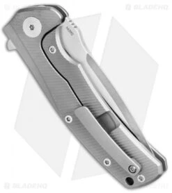 Reate Knives Mini Horizon-D Frame Lock Knife Ti (3.4" Satin) 8 Reate Knives Mini Horizon-D Frame Lock Knife Ti (3.4" Satin) -Reate Knives Reate Knives Mini Horizon D BB Satin BHQ 78522 jr side