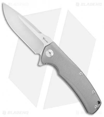 Reate Knives Mini Horizon-D Frame Lock Knife Ti (3.4" Satin) 3 Reate Knives Mini Horizon-D Frame Lock Knife Ti (3.4" Satin)