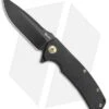 Reate Knives Mini Horizon-D Frame Lock Knife Black Ti (3.4" Black PVD) 1 Reate Knives Mini Horizon-D Frame Lock Knife Black Ti (3.4" Black PVD) -Reate Knives Reate Knives Mini Horizon D Black Black PVD BHQ 78520 jr