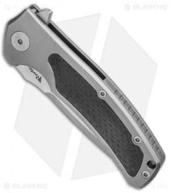Reate Knives Mini Horizon-D Frame Lock Knife Carbon Fiber/Gray Ti (3.4" Satin) 7 Reate Knives Mini Horizon-D Frame Lock Knife Carbon Fiber/Gray Ti (3.4" Satin) -Reate Knives Reate Knives Mini Horizon D Satin CF REA01 BHQ 78643 jr spine
