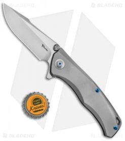 Reate Knives New Torrent Frame Lock Knife Bead Blast Titanium (3.6" Satin/SW) 9 Reate Knives New Torrent Frame Lock Knife Bead Blast Titanium (3.6" Satin/SW) -Reate Knives Reate Knives New Torrent FL BB Ti Satin SW BHQ 83615 jr bottlecap