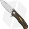 Reate Knives New Torrent Frame Lock Knife Bronze Ti/Carbon Fiber (3.6" Satin/SW) 2 Reate Knives New Torrent Frame Lock Knife Bronze Ti/Carbon Fiber (3.6" Satin/SW) -Reate Knives Reate Knives New Torrent FL Bronze Ti CF SW BHQ 83619 jr
