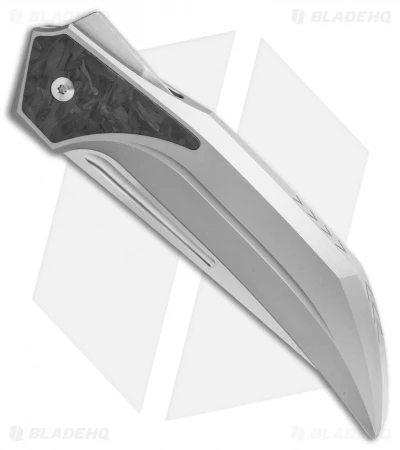 Reate Knives The Future Integral Frame Lock Ti/Carbon Fiber (3.75" Hand Satin) 4 Reate Knives The Future Integral Frame Lock Ti/Carbon Fiber (3.75" Hand Satin) - Image 2