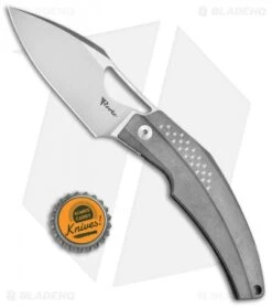 Reate Knives Reate Tashi Bharucha Baby Machine Frame Lock Knife Blasted Ti (3.25" Satin) 9 Reate Knives Reate Tashi Bharucha Baby Machine Frame Lock Knife Blasted Ti (3.25" Satin) -Reate Knives Reate Tashi Bharucha Baby Machine FL Blasted Ti Satin BHQ 83610 jr bottlecap