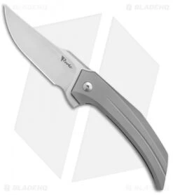 Reate Knives Reate Tashi Bharucha Starboy Frame Lock Knife Titanium (3.25" Stonewash)