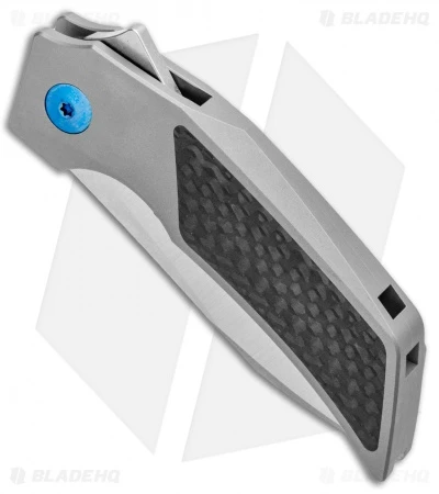 Reate Knives Reate Tashi Bharucha T2500 Frame Lock Flipper Knife Carbon Fiber (2.5" Satin) 4 Reate Knives Reate Tashi Bharucha T2500 Frame Lock Flipper Knife Carbon Fiber (2.5" Satin) - Image 2