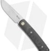 Reate Knives Reate Tribute Front Flipper Knife CF/Zircomium (2.8" Fine Stonewash) -Reate Knives Reate Tribute Zirconium Ti BB CF Elaborate SW BHQ 118839 jr