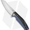 Reate Knives Reate K-1 Frame Lock Flipper Knife Carbon Fiber/Blue Ti (3.8" RWL34 Stonewash) 1 Reate Knives Reate K-1 Frame Lock Flipper Knife Carbon Fiber/Blue Ti (3.8" RWL34 Stonewash) -Reate Knives reate k 1 fl cf blue ti sw BHQ 74846 jr