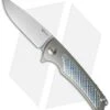 Reate Knives Wave Frame Lock Knife Titanium (3.375" Stonewash) 1 Reate Knives Wave Frame Lock Knife Titanium (3.375" Stonewash) -Reate Knives reate wave blue yellow cm
